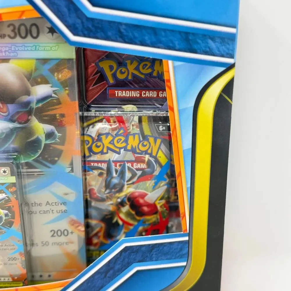 Pokémon TCG Mega Kangaskhan ex Box 4 Booster Packs Promo New Unopened 2025